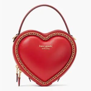 NEW Kate Spade Amour 3d Heart Crossbody Bag